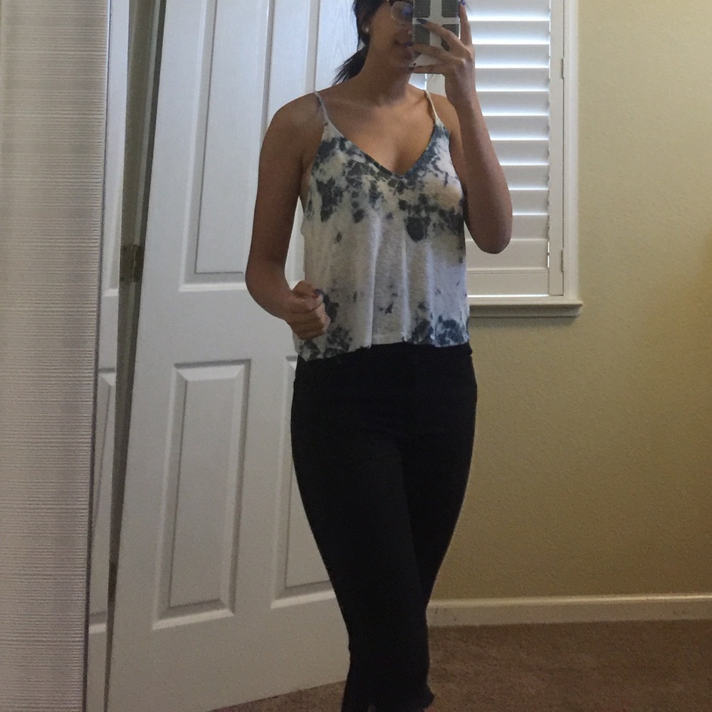 pacsun tie dye top